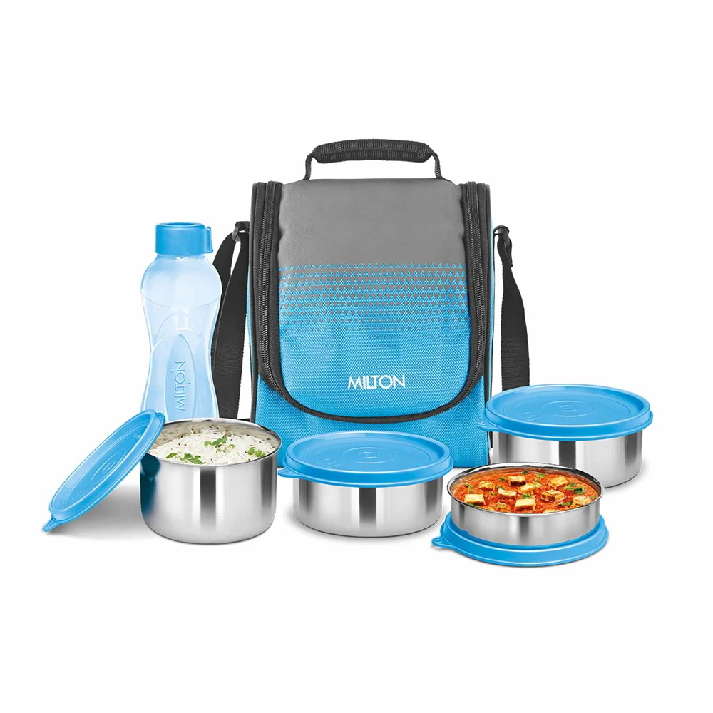 Tasty Lunch Combo Steel Tiffin (Milton) - Image 11