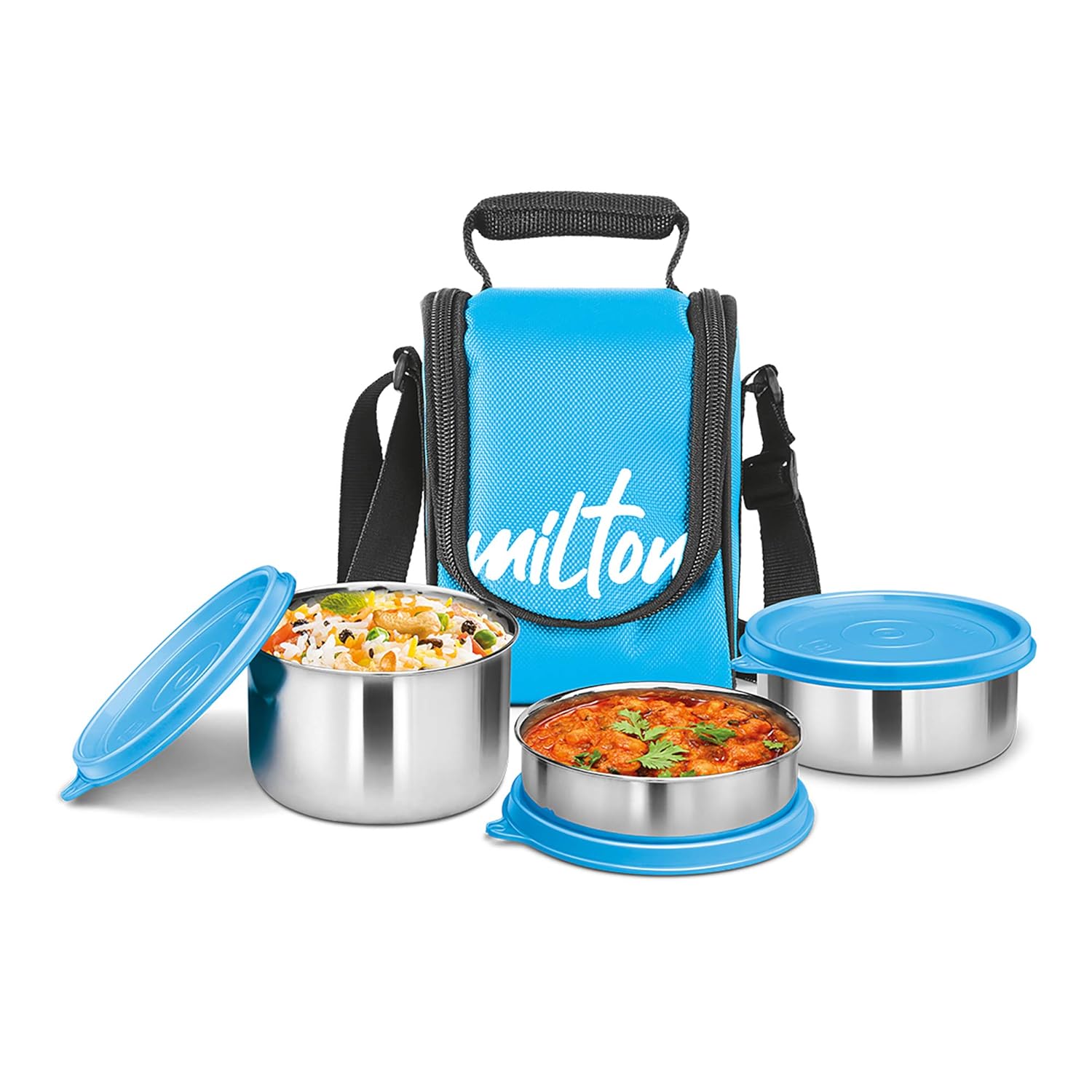 Tasty Lunch Combo Steel Tiffin (Milton) - Image 19