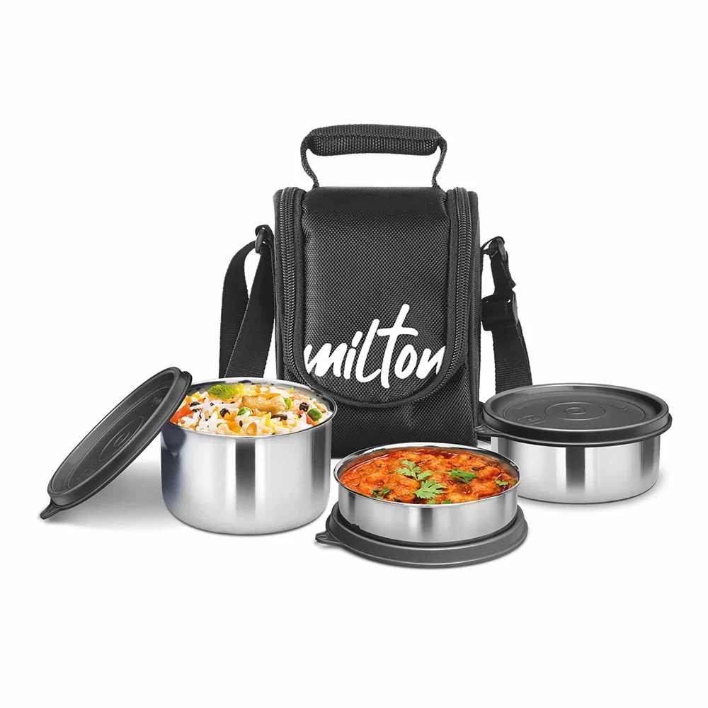 Tasty Lunch Steel Tiffin (Milton) - Image 12