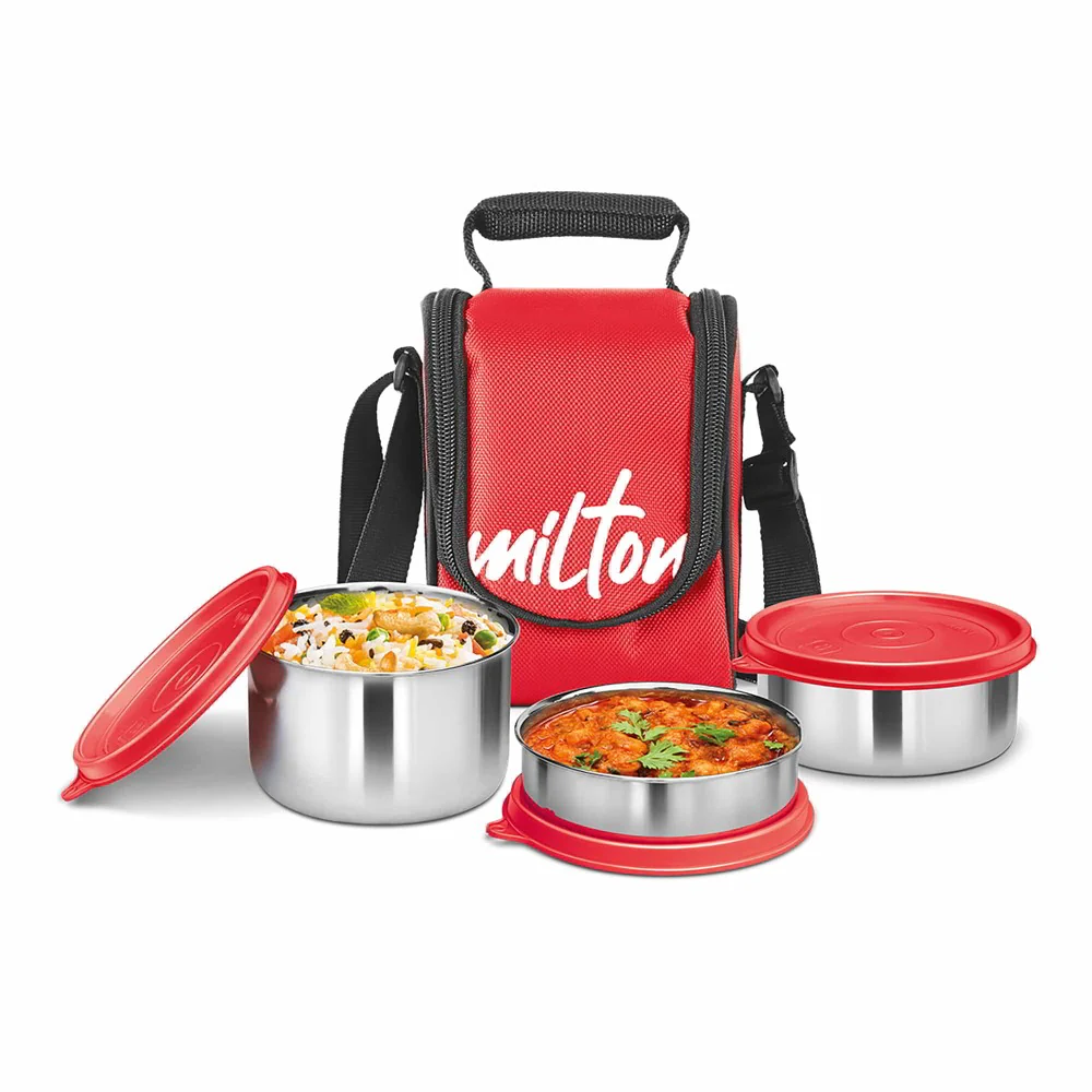 Tasty Lunch Steel Tiffin (Milton) - Image 18