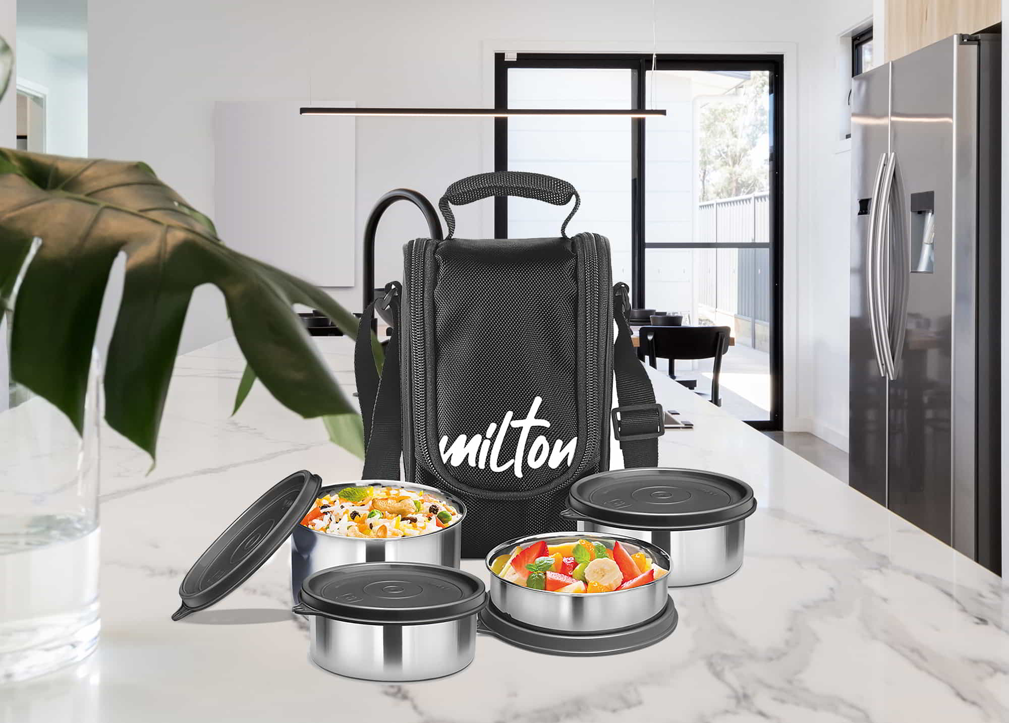 Tasty Lunch Steel Tiffin (Milton) - Image 7