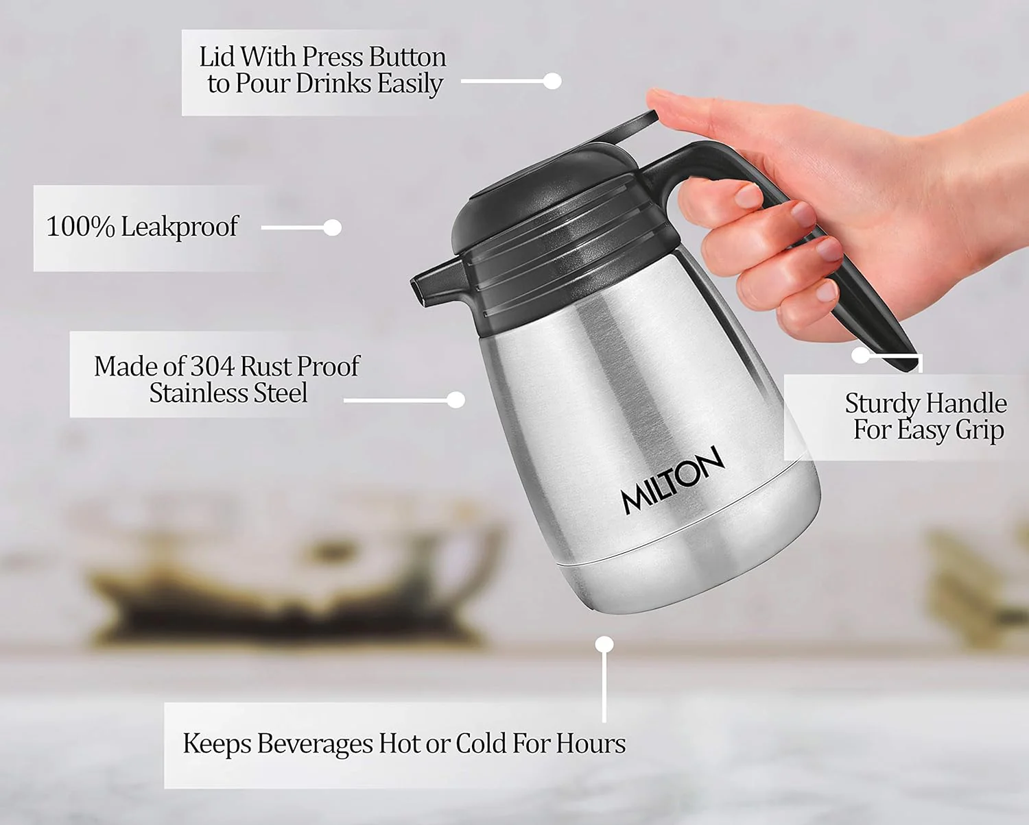 Thermosteel Carafe (Milton) - Image 6