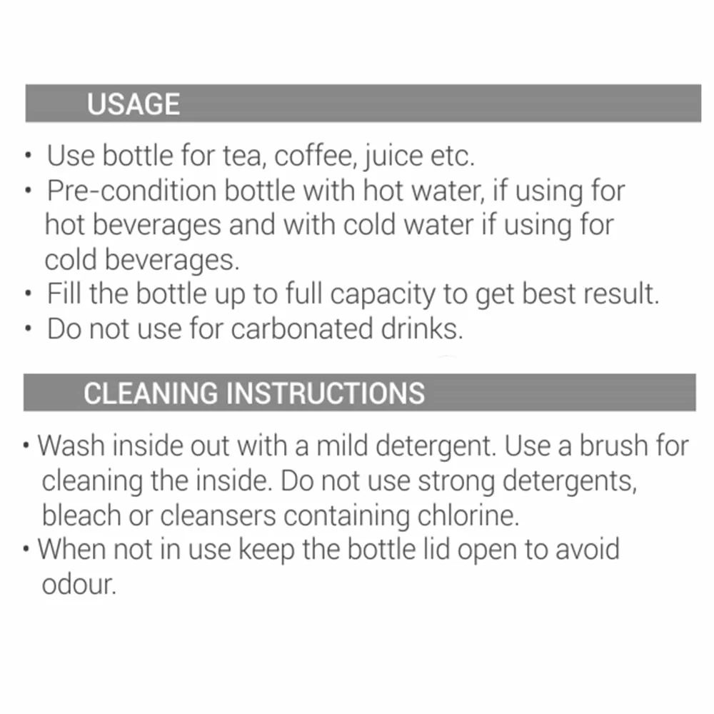 Tiara Hot and Cold Thermosteel Bottle - Image 8