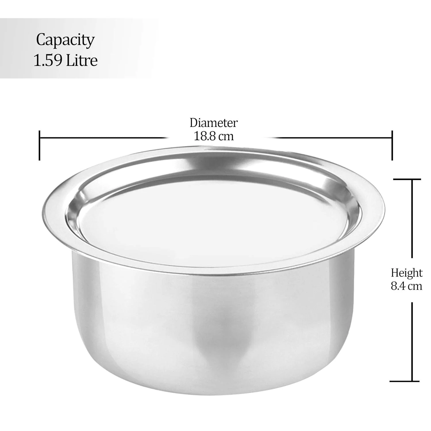 Tope With Lid - Triply (Milton Procook) - Image 6