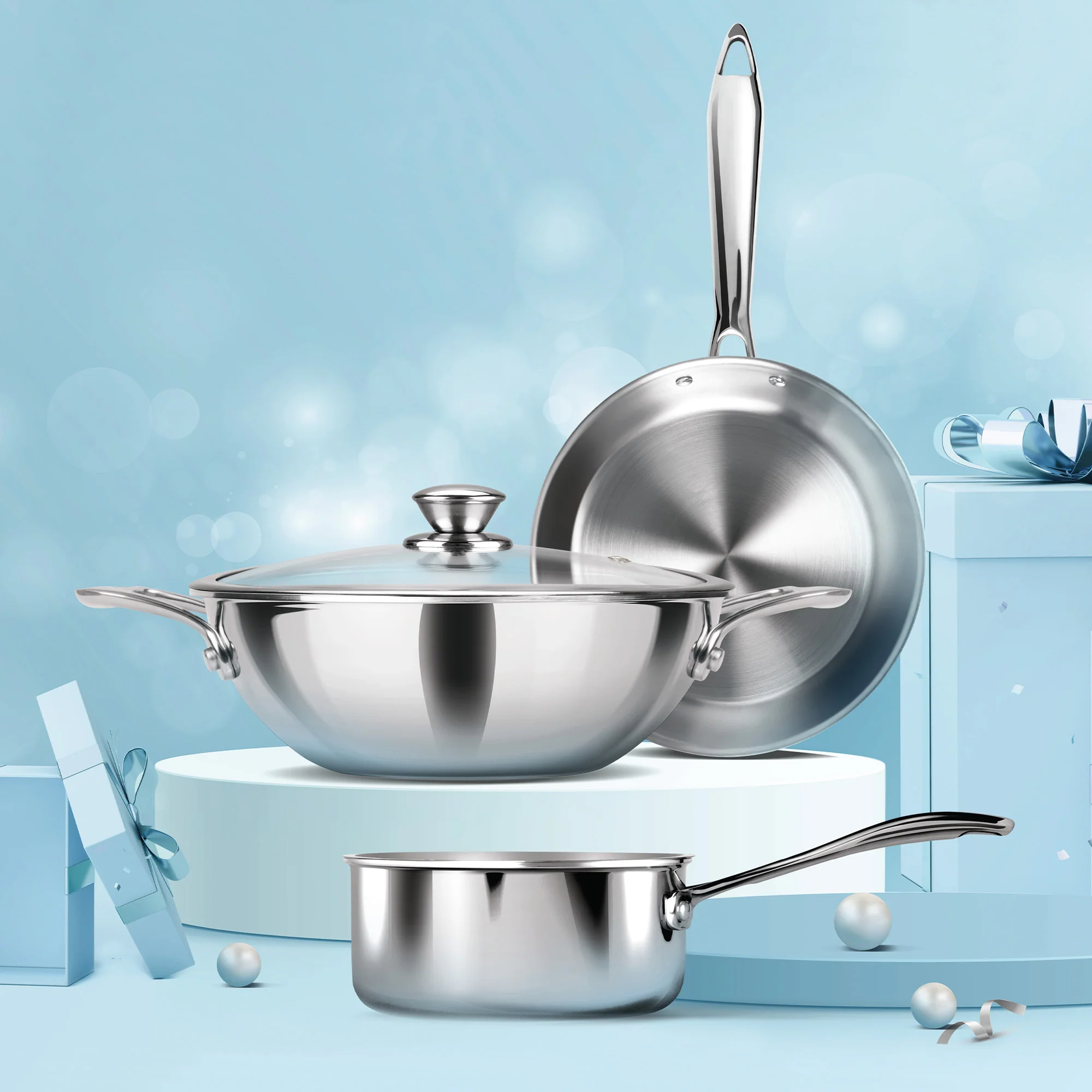 Triply 3 Pcs Set (Milton Procook) - Image 2