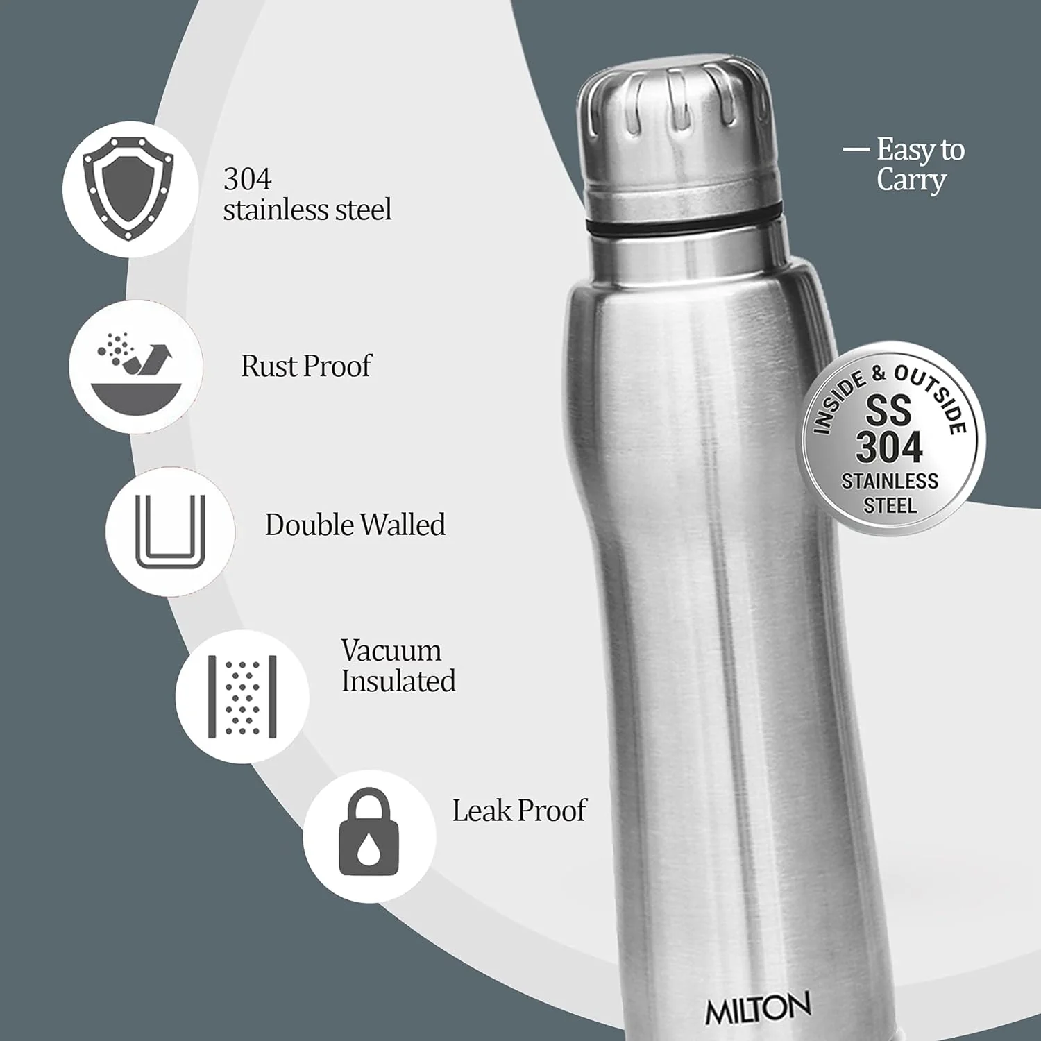 Verve Thermosteel Bottle (Milton) - Image 3