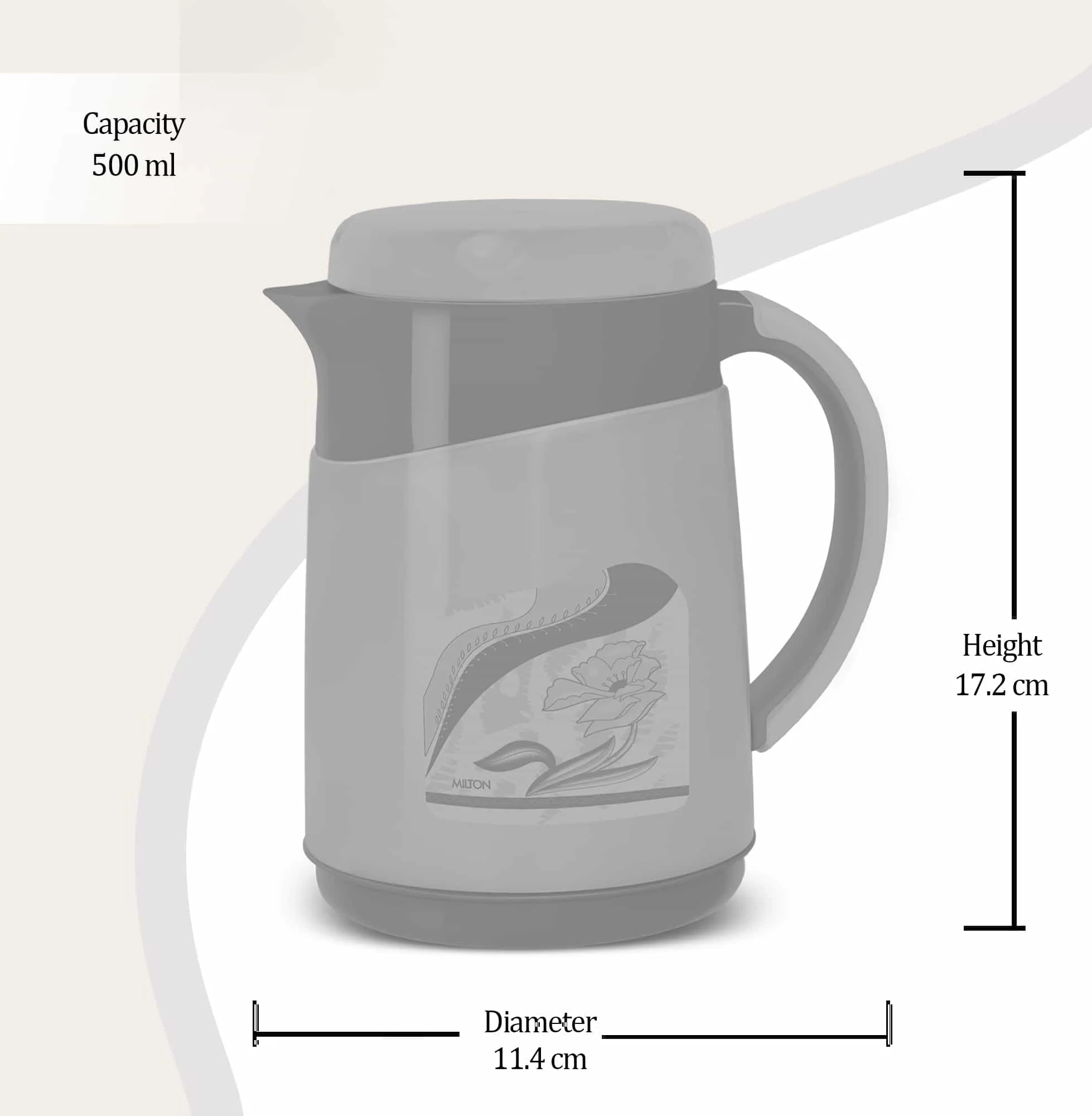 Viva Tuf Vacuum Insulated Jug (Milton) - Image 7