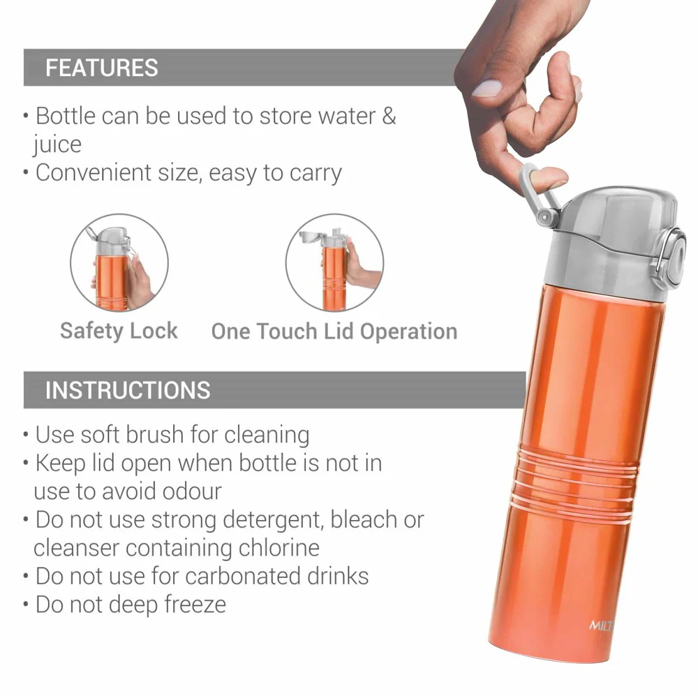 Vogue Stainless Steel Bottle (Milton) - Image 10