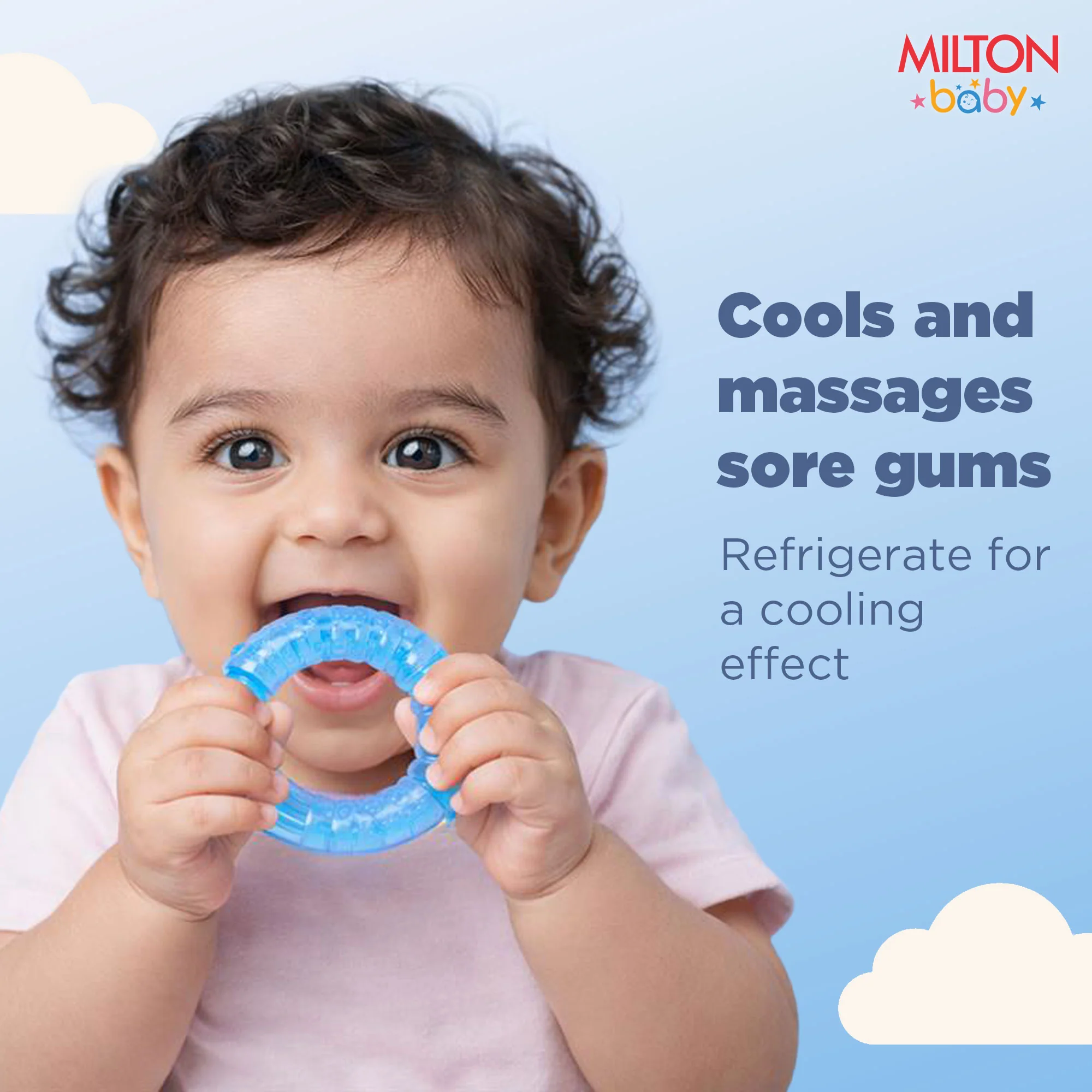 Waterfill Teether 3 Pcs Set For Baby (Milton) - Image 4