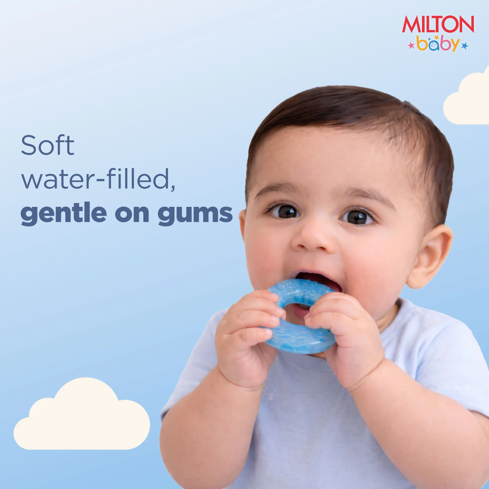 Waterfill Teether 3 Pcs Set For Baby (Milton) - Image 5
