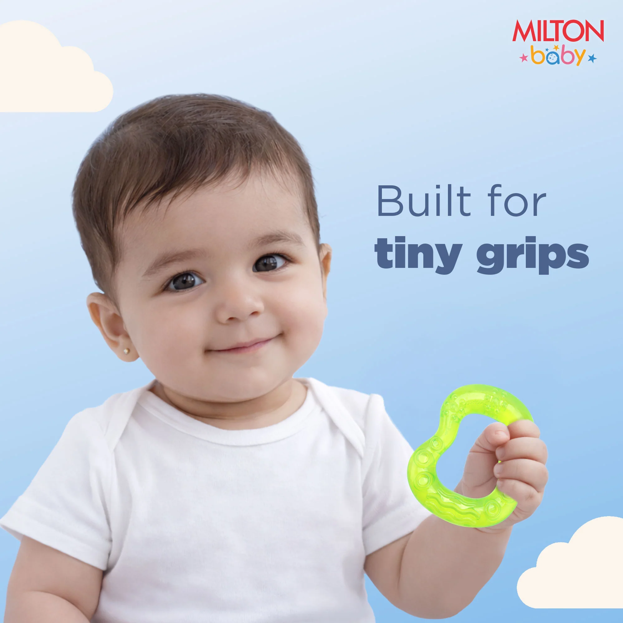 Waterfill Teether 3 Pcs Set For Baby (Milton) - Image 7