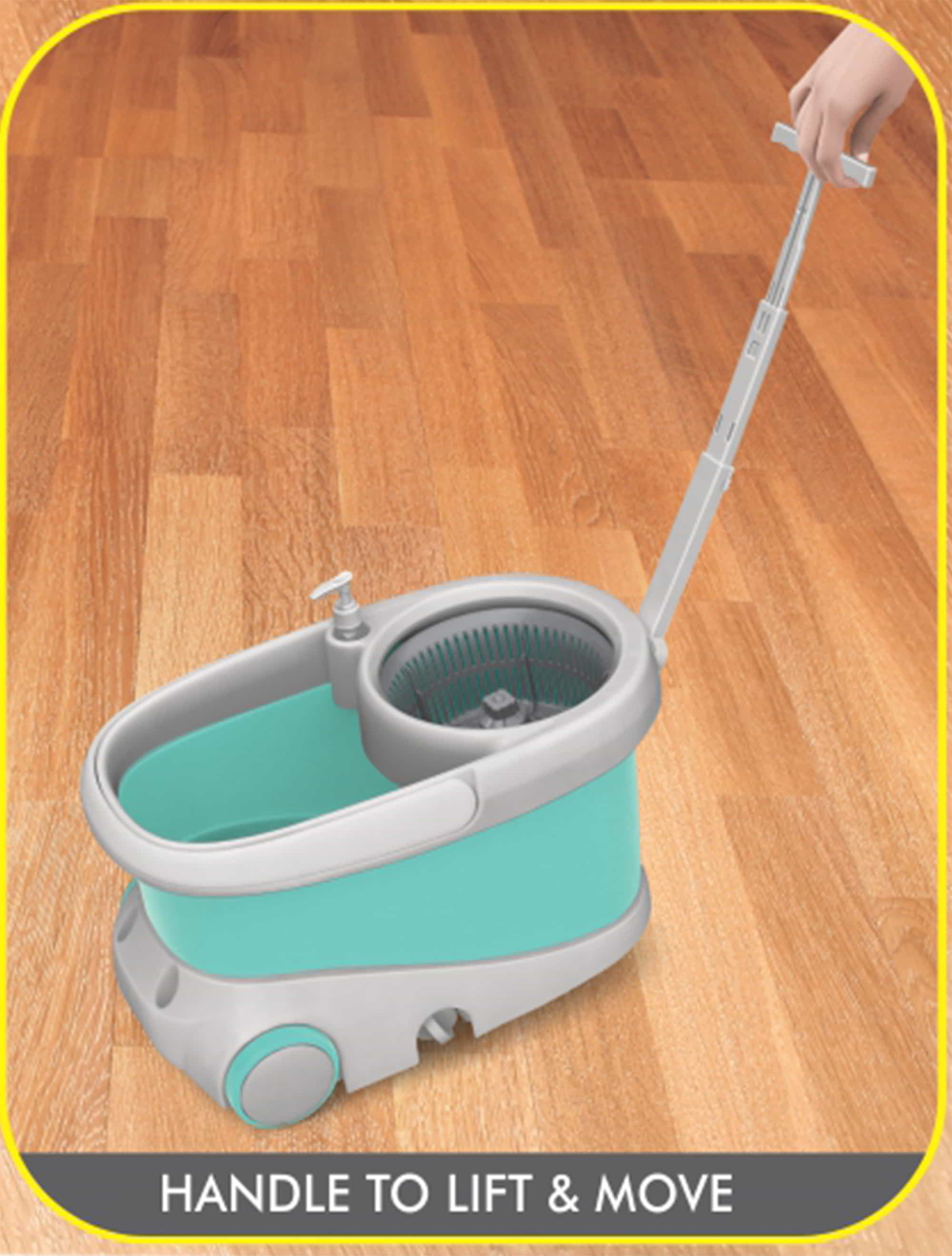 Wave Spin Mop (Spotzero by Milton) - Image 4