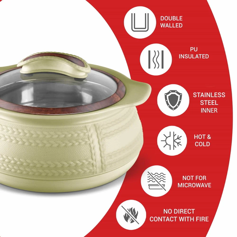 Weave Double Walled Casserole (Milton) - Image 5