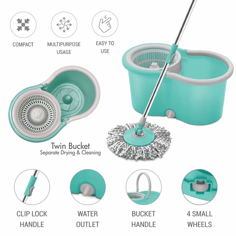 Wheely Spin Mop (Spotzero by Milton) - Image 3