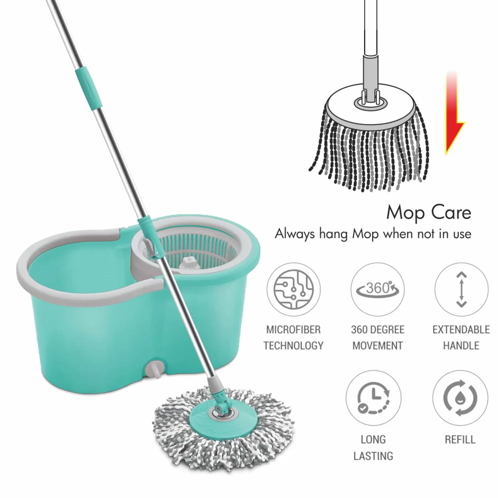Wheely Spin Mop (Spotzero by Milton) - Image 4