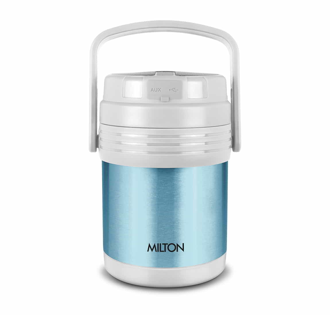 Woofer Thermosteel Tiffin With Bluetooth Speaker (Milton) - Image 5